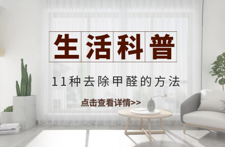11种方法去除甲醛，哪一种效果比较好呢？
